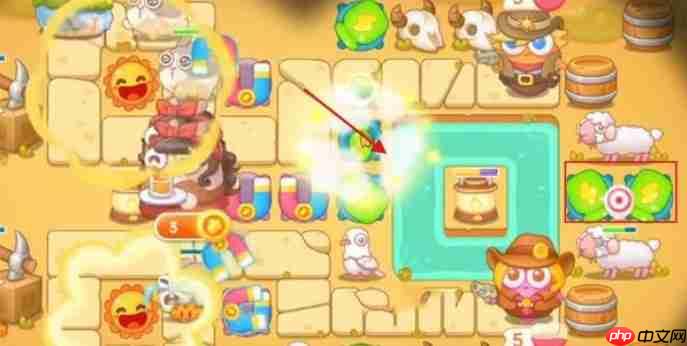 保卫萝卜4波仔很忙第43关怎么过-波仔很忙第四十三关通关攻略