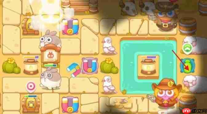 保卫萝卜4波仔很忙第43关怎么过-波仔很忙第四十三关通关攻略