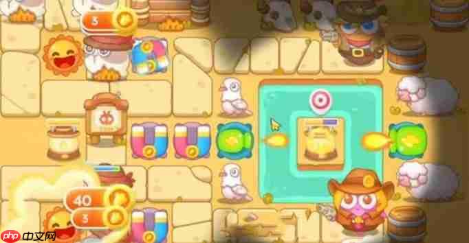 保卫萝卜4波仔很忙第43关怎么过-波仔很忙第四十三关通关攻略