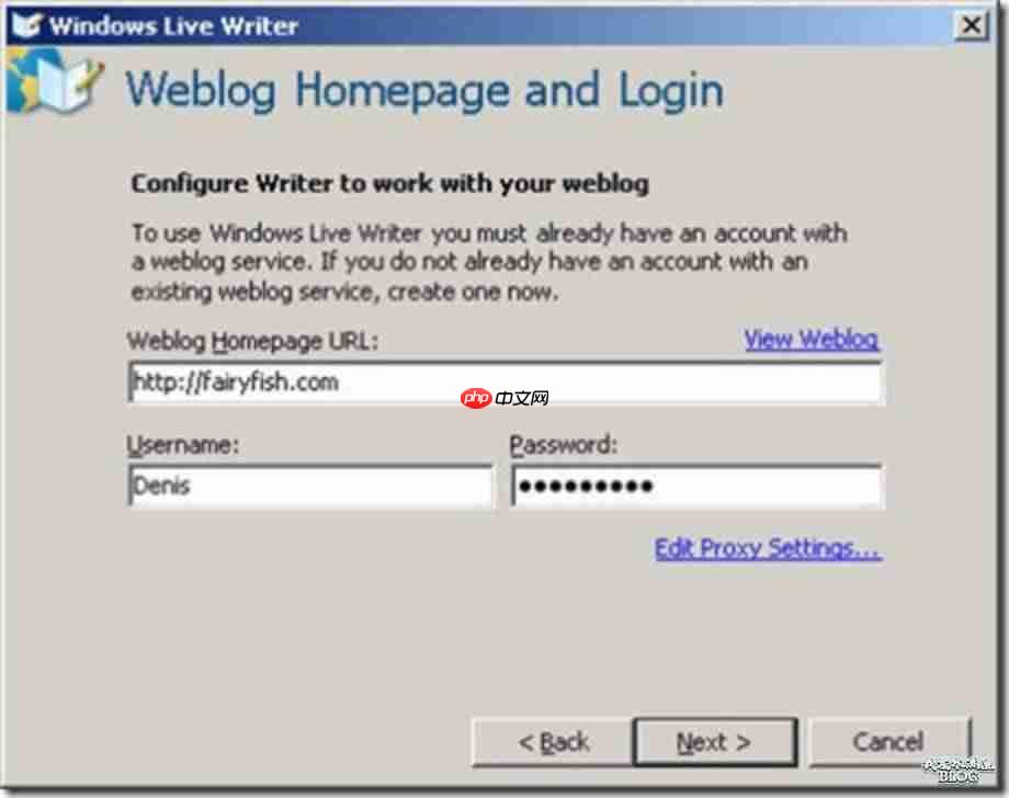 Windows Live Writer 安装和简单配置
