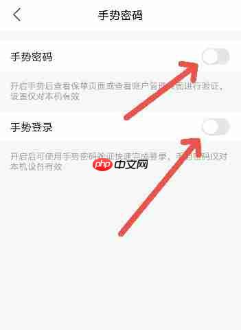 平安好车主如何开启手势密码