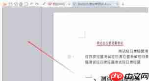 wps电脑版文档结构图靠左怎么设置