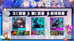云顶之弈s8.5骑马武器阵容怎么玩-s8.5骑马武器阵容推荐