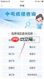 i襄阳如何查询中考成绩