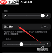 苹果熄屏时钟显示不准怎么办