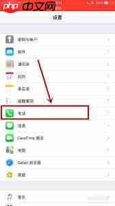 苹果手机如何开启来电拦截