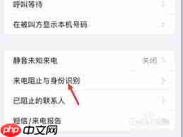 苹果手机如何开启来电拦截