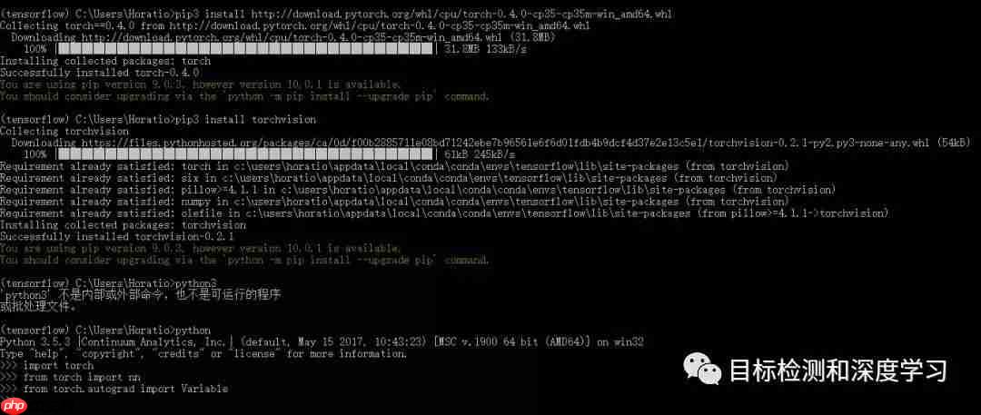 终于！大家心心念念的PyTorch Windows官方支持来了