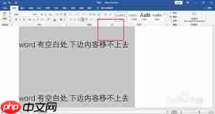 Word空白段无法输入文字怎么办