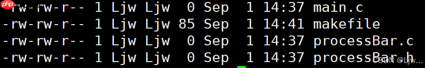 进度条（倒计时）Linux