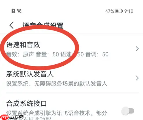 讯飞语记怎么改声音