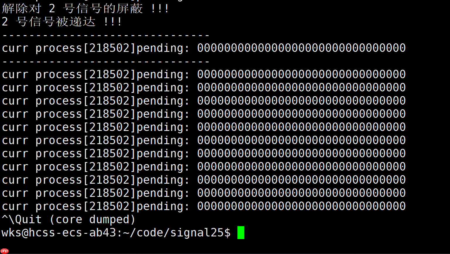 【linux学习指南】详解Linux进程信号保存 【linux学习指南】详解Linux进程信号保存