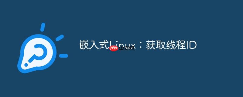 嵌入式Linux：獲取線程ID-小浪學習網