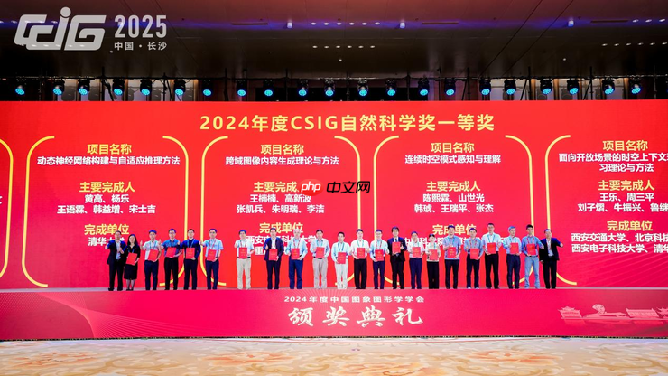 【动态】中国图象图形学学会颁奖典礼在长沙隆重举行