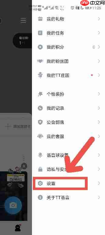 TT语音怎么开启勿扰模式