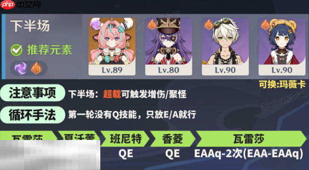 原神机谋变策战记第一关怎么过 自半空轰落的雷霆高配通关攻略