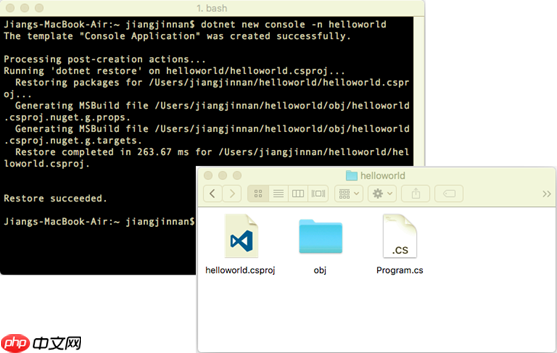 .NET Core多平台开发体验[2]: Mac OS X