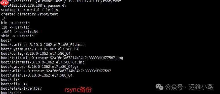Linux进阶命令-rsync