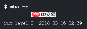 Linux 10 个“who”命令示例