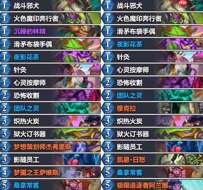 炉石传说标准极限快攻瞎卡组怎么搭配 炉石传说标准极限快攻瞎代码分享6月