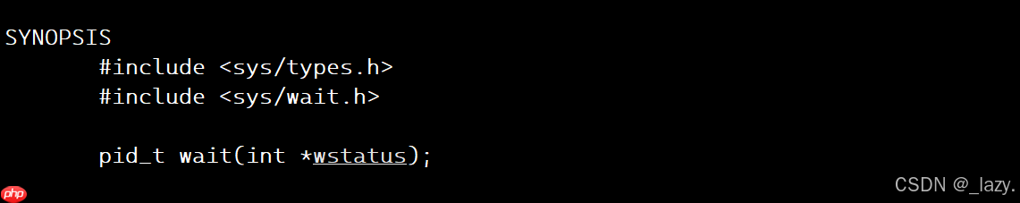 初識(shí)Linux · 進(jìn)程等待