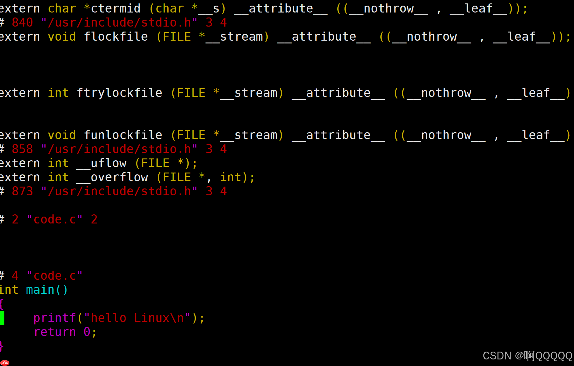 Linux:編譯,鏈接,自動(dòng)化構(gòu)建工具