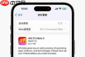 iOS17.3iPadOS17.3Beta3发布，解决启动卡顿问题