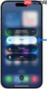 ios12如何打开就寝模式