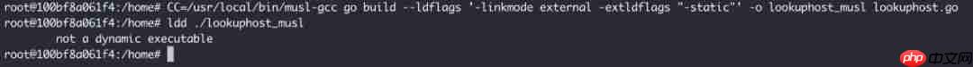 在Linux环境中使用Go编译静态二进制文件[译]