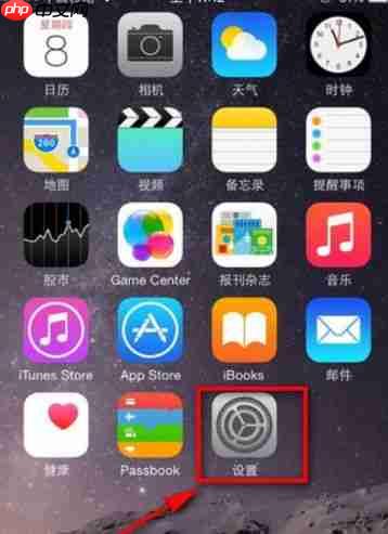 苹果手机如何开启悬浮球功能