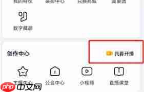 YY如何开启语音直播