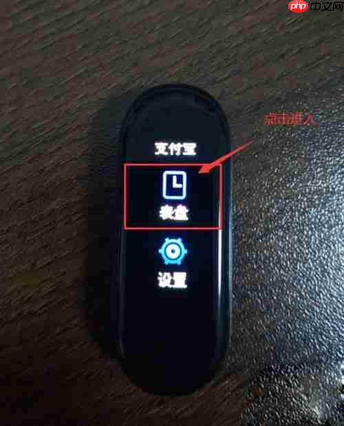 小米穿戴自定义表盘方法