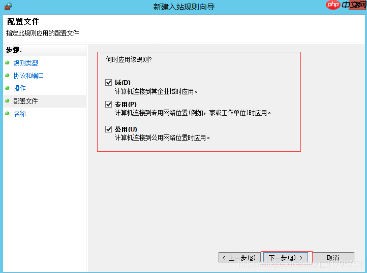Windows/Windows server下开放防火墙端口