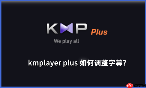 kmplayer plus怎么调整字幕？kmplayer plus调整字幕的操作步骤