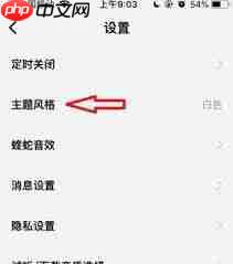 酷狗音乐概念版如何更换皮肤