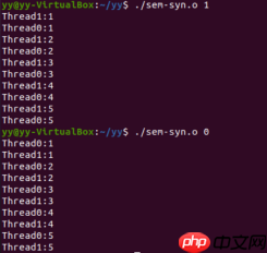 【Linux】巧妙运用＜ 信号量 ＞控制 ＜两个线程＞之间＜谁先执行＞