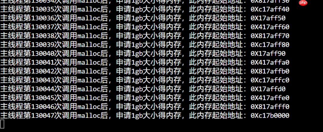 在 4G 内存的机器上，申请 8G 内存会怎么样？