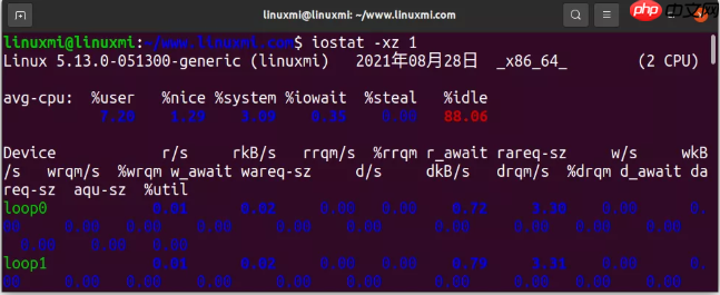 1 分钟内对 Linux 进行性能诊断的10 个命令