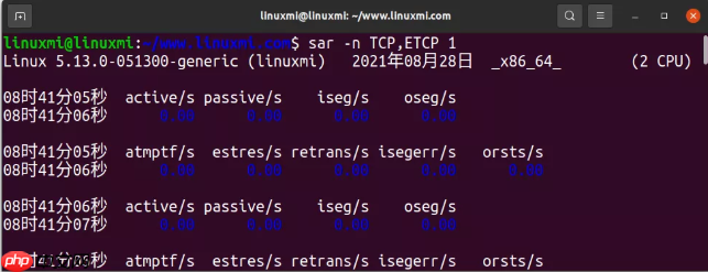 1 分钟内对 Linux 进行性能诊断的10 个命令
