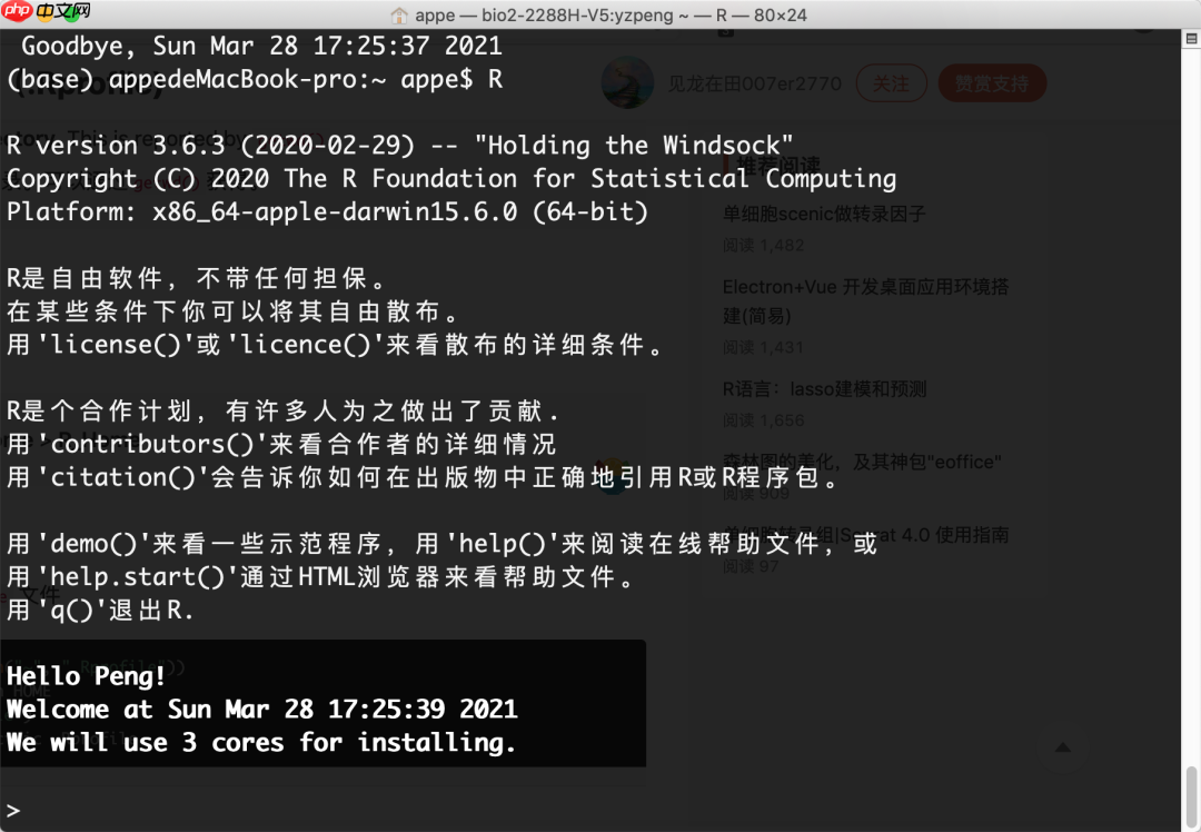 10. R studio/R 工具指南（九：配置R 的启动文件）