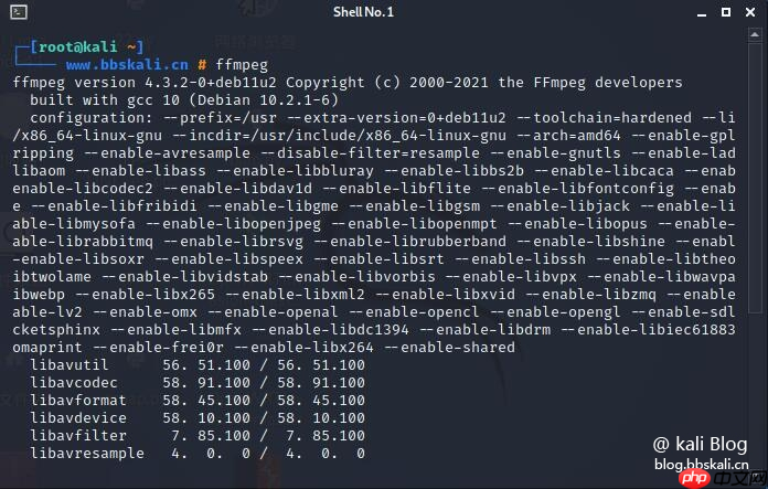 FFmpeg入坑指南 FFmpeg入坑指南