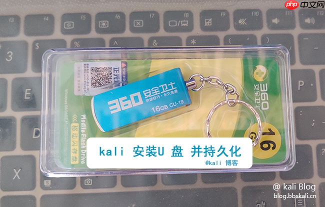 kali2020 u盘安装 并持久化