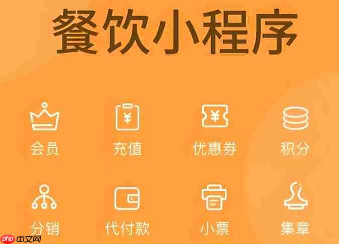 餐饮小程序如何实现多场景数据整合,打通全渠道运营