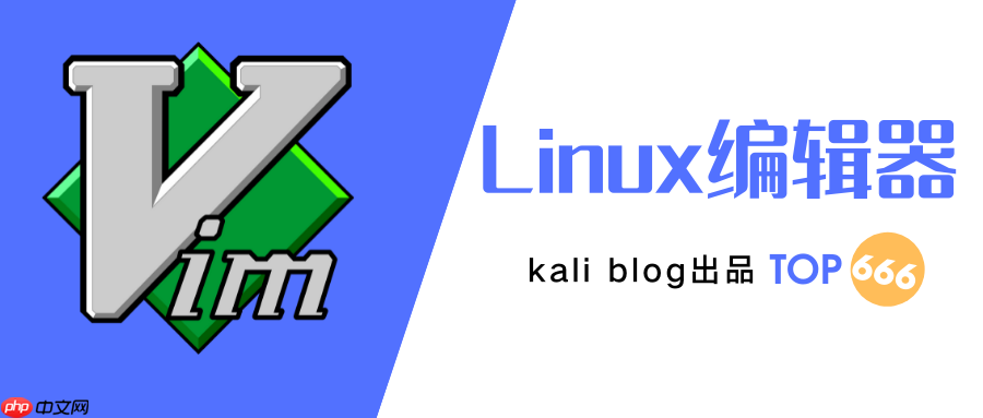 Kali下常用的Linux编辑器-小浪学习网