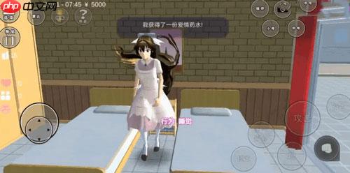 樱花校园模拟器怎么解决黑衣人