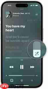 iPhone iPad AppleMusic如何全屏查看歌词