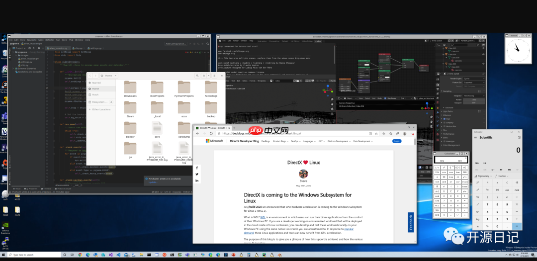 9.1K Star大厂开源在Windows上无缝运行Linux图形应用的利器