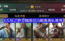 九牧之野毒盾流杀疯了！司马懿开荒阵容终极指南 持续伤害爆表玩法