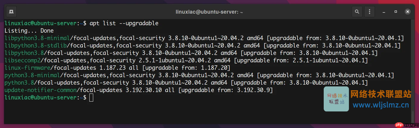 如何在 Linux 中使用 apt 命令管理包