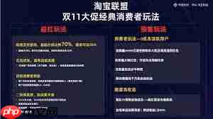 2025淘宝双11活动怎么玩